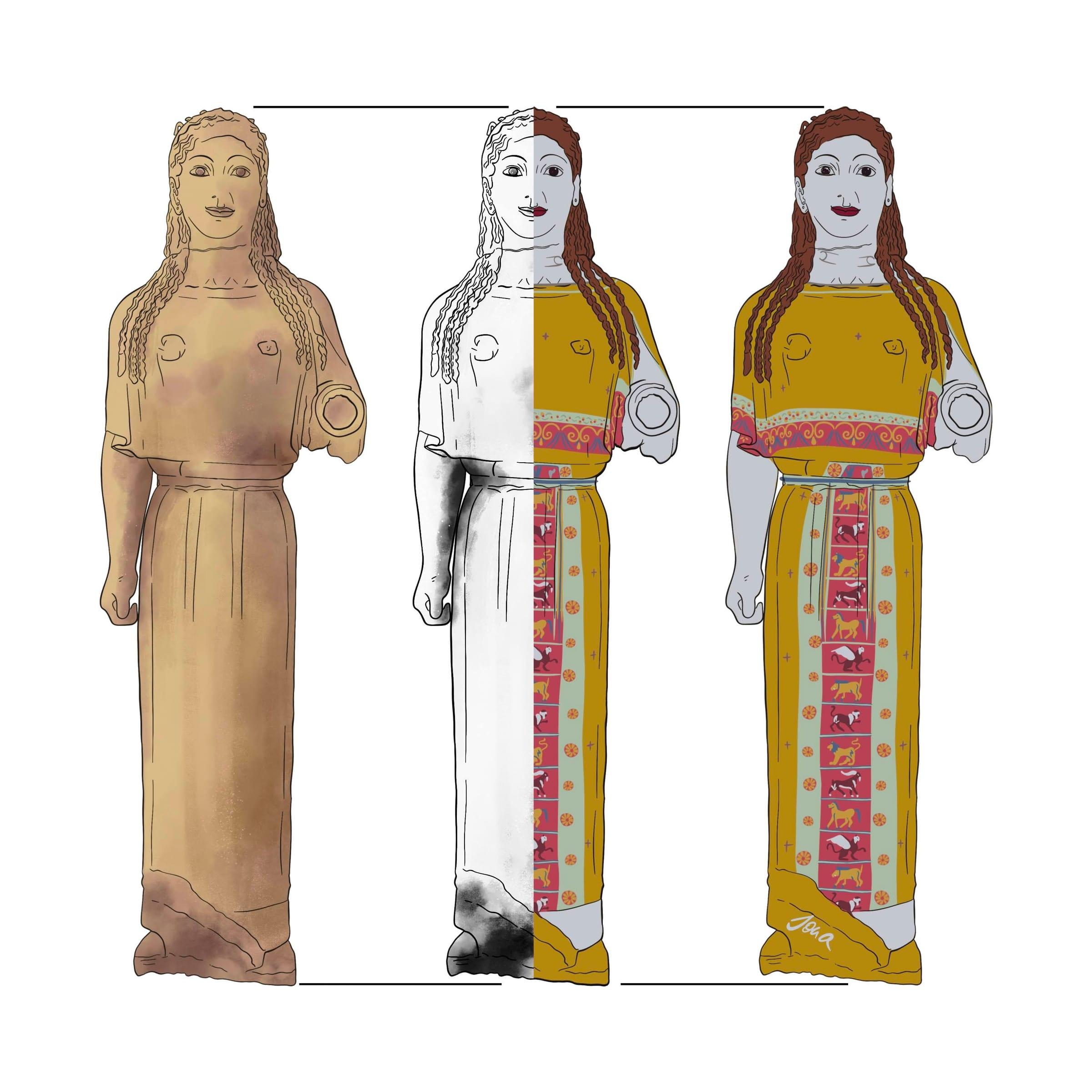 Kore reconstruction illustration