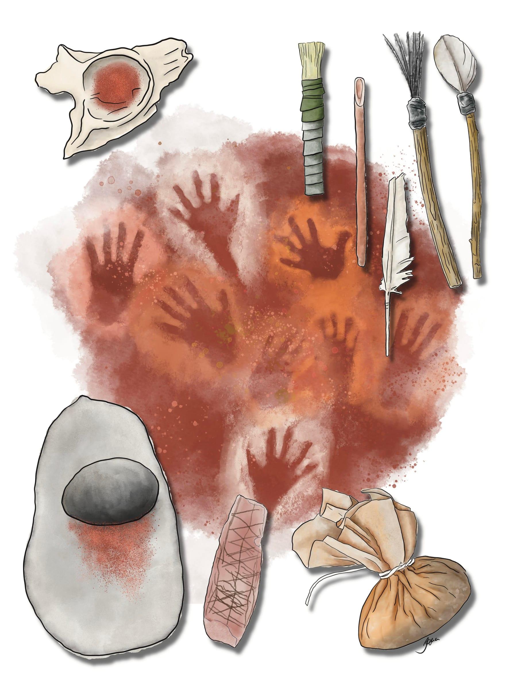 Ochre illustration